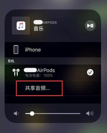 金牛苹果14音频维修点分享iPhone14音频共享设置方法 